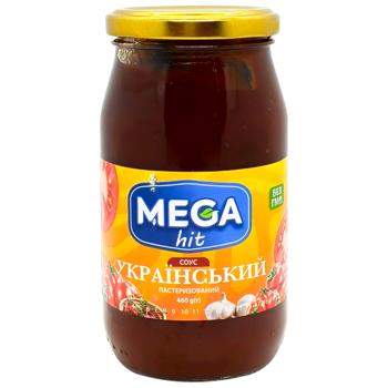 Соус Mega hit Український 460г - купити, ціни на Чудо Маркет - фото 1