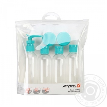 Airport Set of Containers for Travel 6pcs - buy, prices for Auchan - photo 2