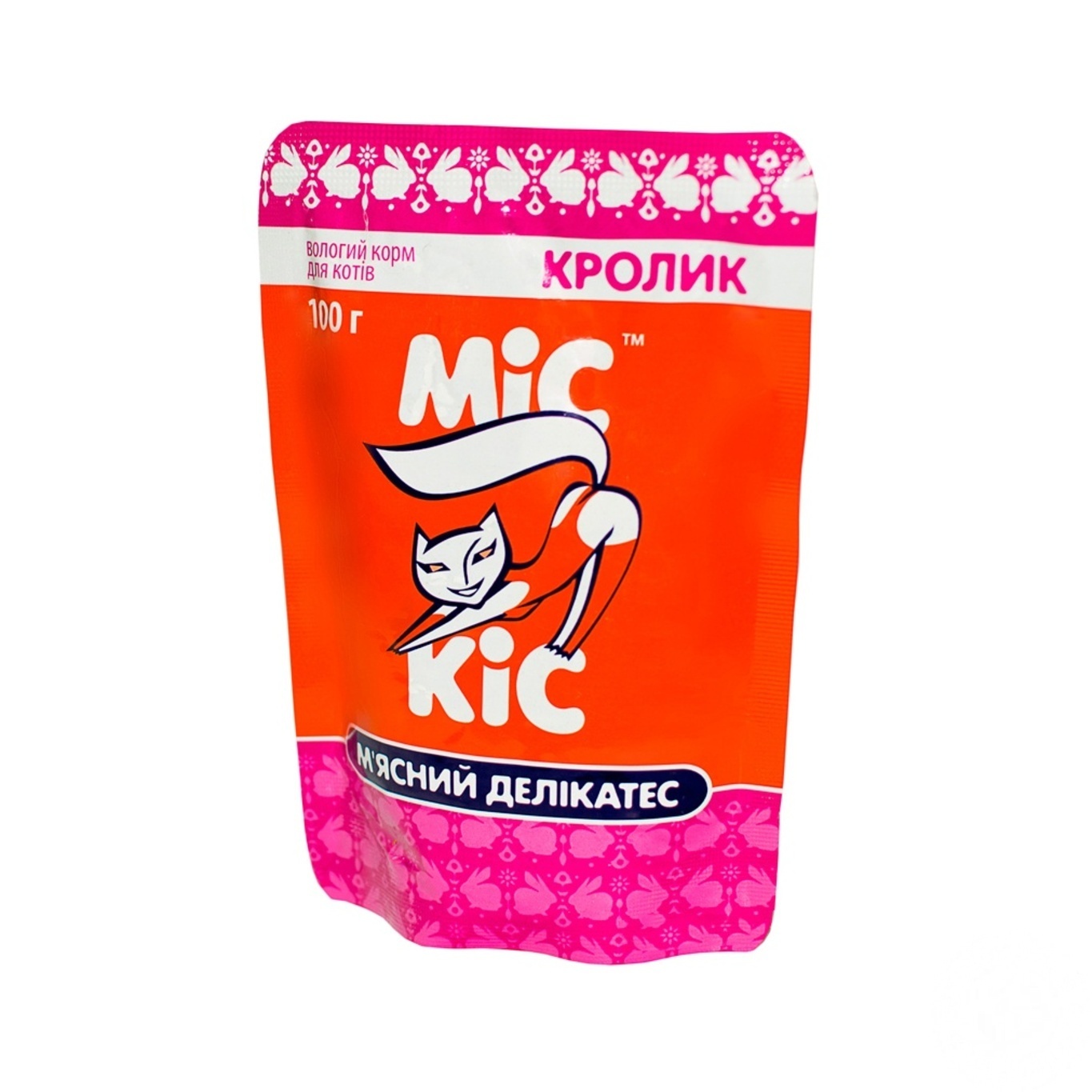 

Корм Мисс Кис для кошек с мясом кролика 100г