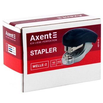 Axent Stapler Welle-2 Plastic Red №24/6 4810-01-A - buy, prices for ULTRAMARKET - photo 2