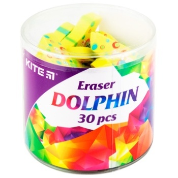 Kite Dolphin Colored Eraser in Assortment - buy, prices for Auchan - photo 2