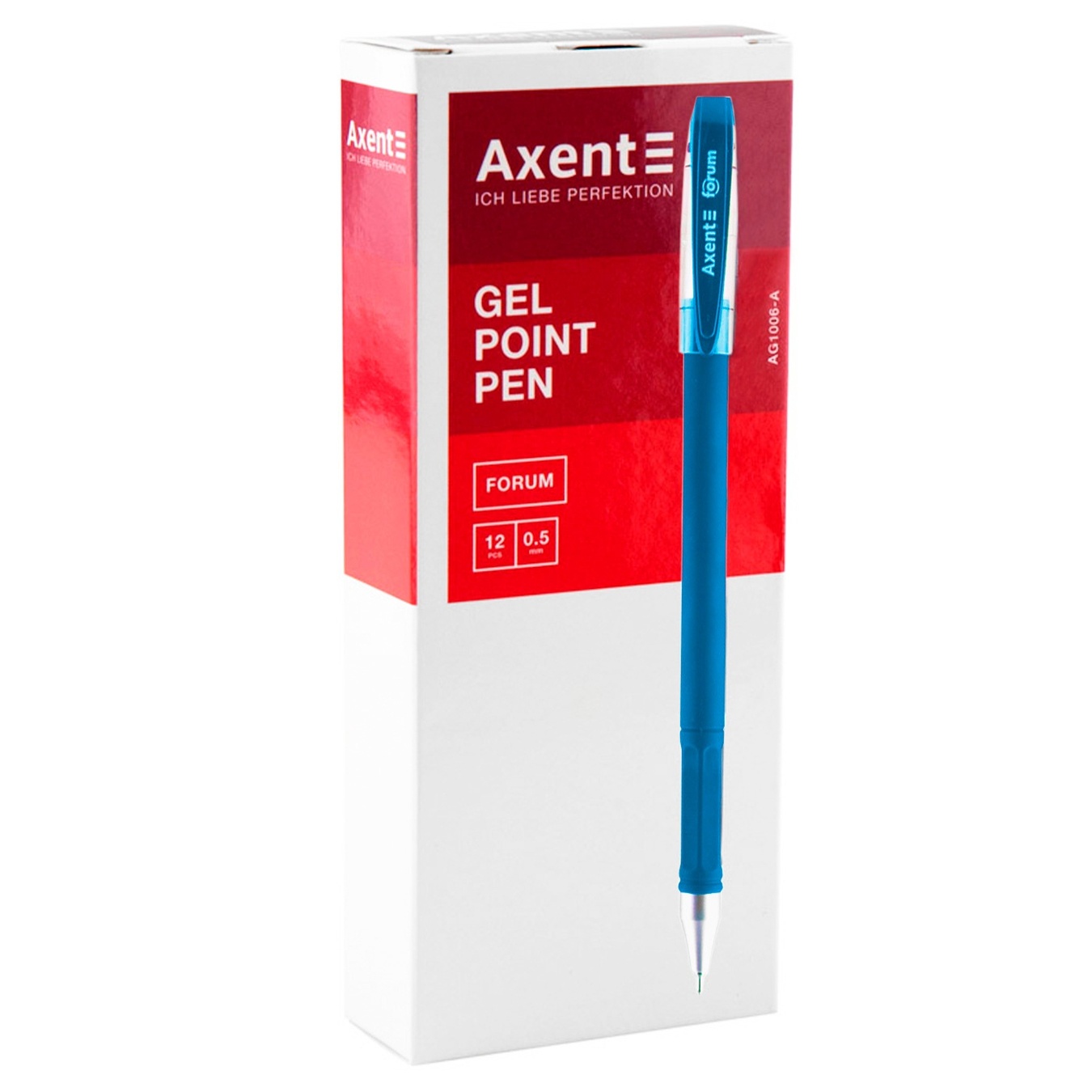 

Ручка гелевая Axent Forum AB1006 синяя