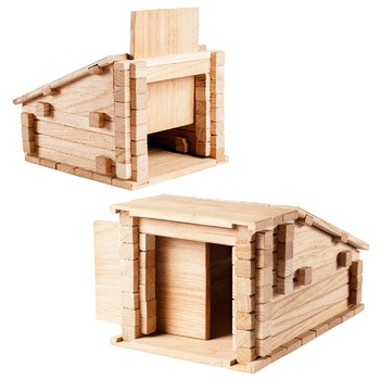 Igroteсo Garage 2 in 1 Wooden Construction Set 79 parts - buy, prices for - photo 3