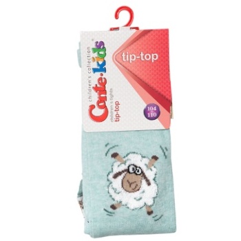 Колготы Conte-kids Tip-Top детские бледно-бирюзовые 104-110р - купить, цены на - фото 1