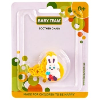 Baby Team Animals Soother Chain in Assortment - buy, prices for NOVUS - photo 5