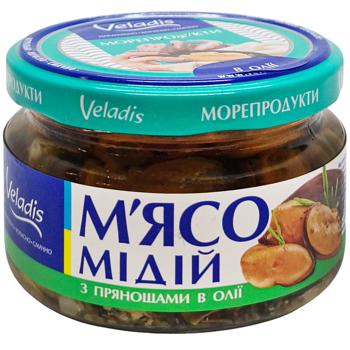 Mussels in oil with spices Veladis 200g - buy, prices for COSMOS - photo 1