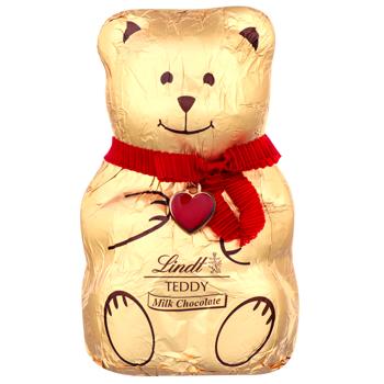 Фігурка шоколадна Lindt Teddy Ведмедик молочна 100г - купити, ціни на - фото 1