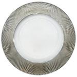 Тарелка серая 27см 955-39-64604
