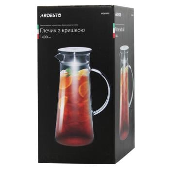 Ardesto Jug with Lid 1400ml - buy, prices for AlcoHub - photo 1