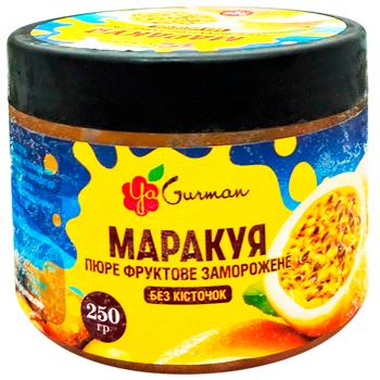 YaGurman Frozen Seedless Passion Fruit Puree 250g - buy, prices for Supermarket "Kharkiv" - photo 1