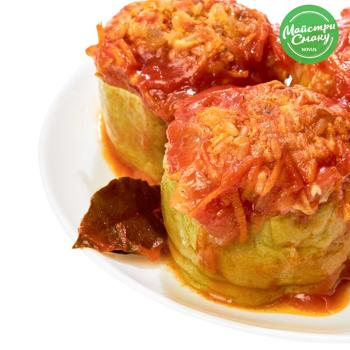 Кабачки фаршировані м'ясом та рисом