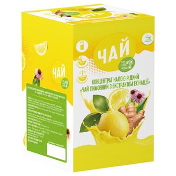 Чай концентрат Смакуйте Лимонний з екстрактом ехінацеї 40г - купити, ціни на КОСМОС - фото 5