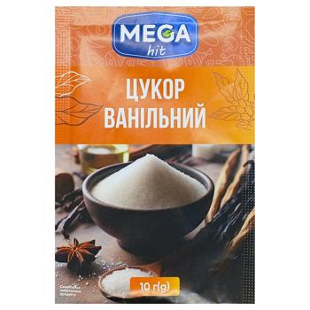 Цукор ванільний Mega hit 10г - купити, ціни на Чудо Маркет - фото 1
