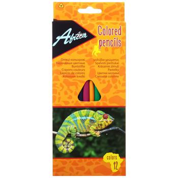 Карандаши Economix Africa цветные 12 цветов - купить, цены на - фото 2