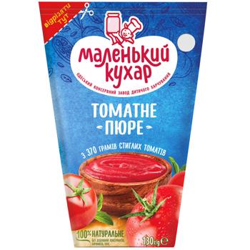 Malenkyi Kuhar Tomato Puree 130g - buy, prices for COSMOS - photo 1