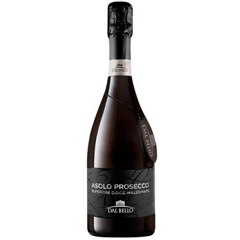 Вино ігристе Dal Bello Asolo Prosecco DOCG Millesimato біле брют 11% 0,75л