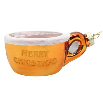 Прикраса ялинкова Koopman Чашка для кави 12,7х9,5х5,5см - купити, ціни на NOVUS - фото 3