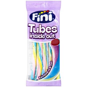 Конфеты жевательные Fini Радужные трубочки наизнанку 80г - купить, цены на Auchan - фото 1