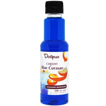 Dobryk Blue Curasao Syrup 200ml - buy, prices for COSMOS - photo 1