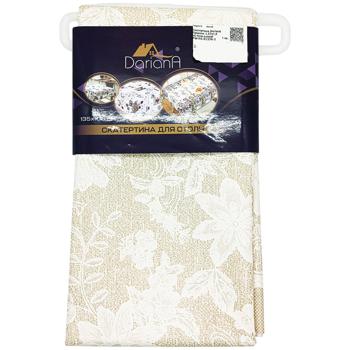 Скатертина DarianA Прованс на тканинній основі 1,37*1 PW195-R1378-2