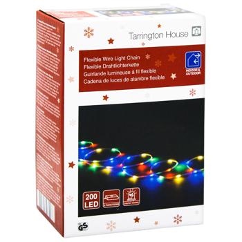 Гирлянда Tarrington House светодиодная разноцветная 200LED 10м - купить, цены на - фото 3