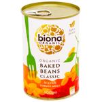 Боби Biona Organic запечені в томатному соусі 400г