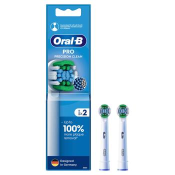 Насадки Oral-B Pro Precision Clean сменные для электрической зубной щетки 2шт - купить, цены на Auchan - фото 2