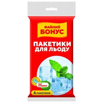 Пакети для льоду Файний Бонус 144шт - купити, ціни на Чудо Маркет - фото 1