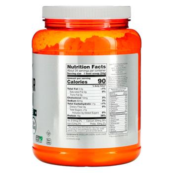 Міцелярний казеїн, Micellar Casein, Now Foods, Sports,без ароматизаторів, 816 г - купить, цены на Biotus - фото 2