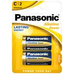 Батарейки Panasonic Alkaline Power C 2шт