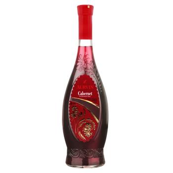 Aurvin Cabernet Red Semi-Sweet Wine 11-13% 0.75l - buy, prices for NOVUS - photo 1
