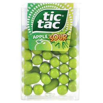 Tic Tac Sour Apple Flavored Dragee 18g - buy, prices for MegaMarket - photo 1