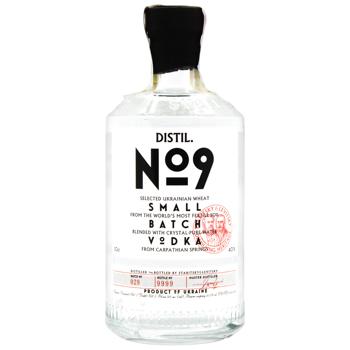 Горілка Distil №9 40% 0,5л - купити, ціни на WINETIME - фото 1