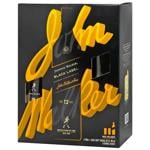 Johnnie Walker Black Label Whiskey 40% 0.7l + 2 glasses
