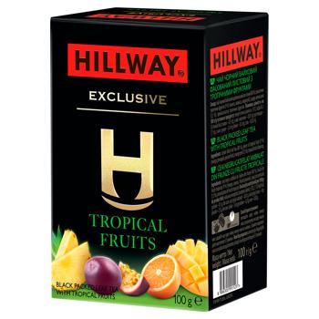 Чай чорний Hillway Exclusive Tropical Fruits листовий 100г - купити, ціни на - фото 3