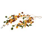 Підвіска декоративна Bona Di з кристалами 43см