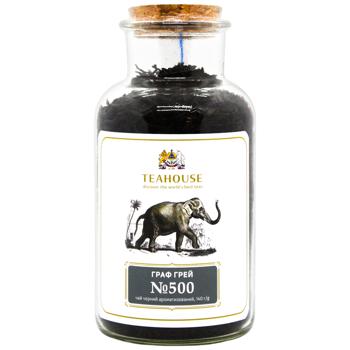 Чай чорний Teahouse Граф Грей №500 з ароматом бергамоту 140г - купити, ціни на Чудо Маркет - фото 1