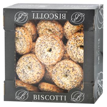 Печенье Biscotti Маргаритка с маком 400г