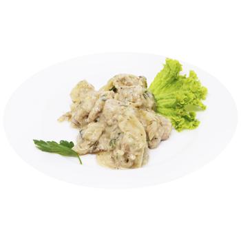 Бефстроганов з телятини - купити, ціни на КОСМОС - фото 1