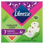 Прокладки гигиенические Libresse Natural Care Maxi Night 7шт