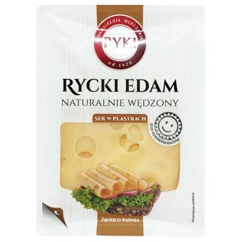 Ryki Edam Sliced Smoked Cheese 135g - buy, prices for COSMOS - photo 1