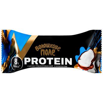 Voloshkove Pole Protein Coconut Glazed Curd Snack 18% 36g - buy, prices for Grono - photo 1