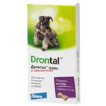 Bayer/Elanco Drontal Plus Tablets for Dogs 10kg for the Treatment and Prevention of Helminthiasis 6pcs