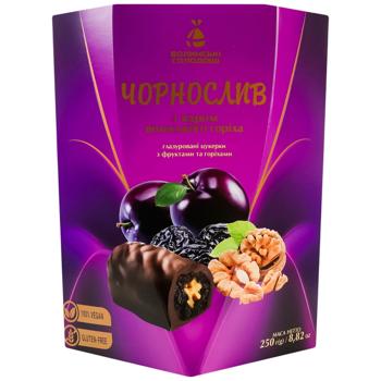 Volynski Solodoschi Prunes with Walnut Kernels Candies 250g - buy, prices for Epicentr FOOD - photo 2