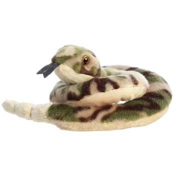 Aurora Stuffed Toy Green Rattlesnake