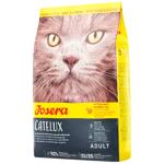 Корм сухий Josera Catelux з качкою та картоплею для виведення шерсті у котів 400г