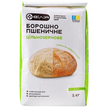 Борошно Вілія цільнозернове 1кг - купити, ціни на Торба - фото 2