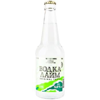 Obolon Vodka Lime Low Alcohol Drink 8% 0.33l - buy, prices for METRO - photo 1