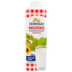 Молоко Селянське микрофильтрованное цельное 3.4-3.8% 950г