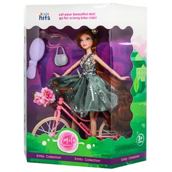 Кукла Kids Hids Emily Romantic с велосипедом KH23/020 - купить, цены на МегаМаркет - фото 2